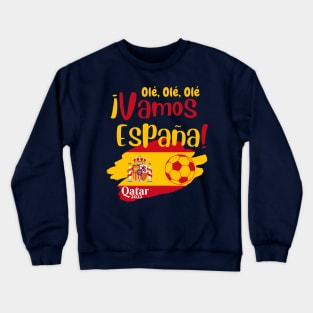 Spain Qatar World Cup 2022 Crewneck Sweatshirt